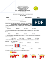 Grade 6 2nd Periodical Test With TOS & Answer Keys MATH