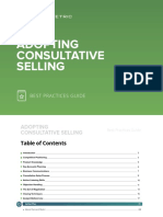 Adopting Consultative Selling Best Practices Guide