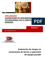 Módulo 2 - Evaluación Riesgos Mov Tierras y Op Equipo Pesado Diplo 10 PDF