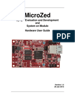 Microzed: Zynq™ Evaluation and Development and System On Module Hardware User Guide