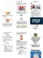 Triptico Diabetes Mellitus