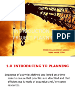 Introduction To Project Planning: PM SR Ruslan Affendy Arshad Frism, Mciob, CCPM