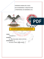 INFORME 1 de Topografía 2