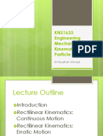  Kinematics of Particle