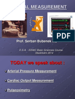 Clinical Measurement: Prof. Serban Bubenek MD