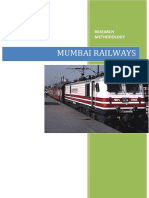 Mumbai Railways: Research Methodology