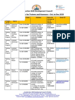 TOT Calendar Oct Dec. 2018 1