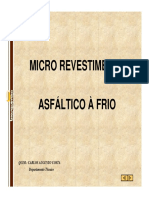 Micro Revestimento Asfáltico À Frio