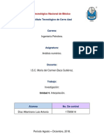 Analisis Numerico Unidad 4