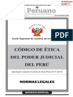 06-12-2018 - SE - Código de Ética Poder Judicial