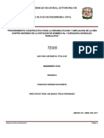 Tesis Completa Ingeniería Civil Procedimiento Constructivo para Rehabilitacion y Ampliacion