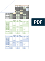 2nd Semester Sched
