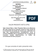 VPN y Tir Exposicion