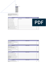 (Company Name) Due Diligence Assessment Model: Scorecard (Date)