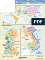 Historia - Mapa de La Guerra Fría PDF