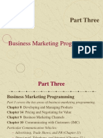 Part Three: Business Marketing Programming