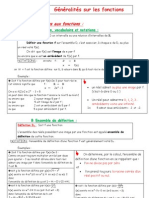 Généralités Sur Les Fonctions 1eres