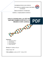 Técnicas Del Adn Recombinante