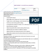 Final Assessment Report-School Teacher