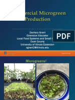 Integrating Microgreens Production Into Your Operation Grant