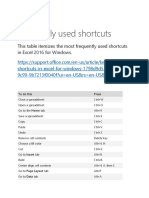 Excel 102 Exercises