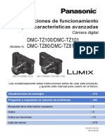 Manual Cámara DMC-TZ100 Español