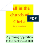 A Growing Opposition To The Doctrine of Hell in The Church of Christ