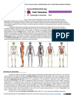 Apostila 01 - Introdução À Anatomia