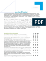 PLCB Electrical Self Inspection Checklist