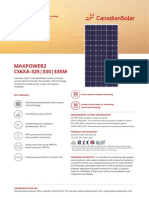 Canadian Solar Datasheet CS6XAM MaxPower2 V5.4en