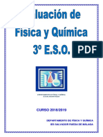 05 - Evaluación Física y Química 3º ESO - 18-19 PDF