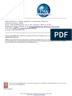 Capital Cash Flows - A Simple Approach To Valuing Risky Cash Flows - Richard Ruback