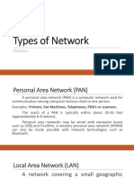 Types of Network: Lesson 3