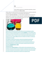 Informes D Quimica Ácidos y Bases