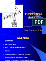 Electrical Safety: Engr. Frumencio T. Tan