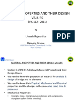 Umesh Rajshirke Material Properties and Their Design Value PDF