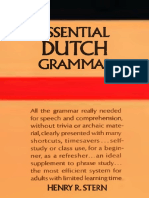 Henry R. Stern-Essential Dutch Grammar (1984)