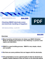 Checking SMAW Electrode Ovens at Supplier