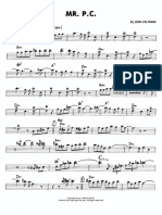 John Coltrane MR PC Solo Score