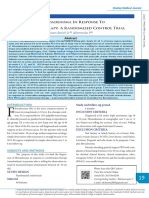 Regression of Fibroadenoma in Response To Centchroman Therapy-A R Andomized Control Trial