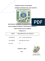 Identificación de Arboles": Docente: ING. Dr. Milton Vásquez Ruiz