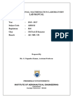 MATLab Manual