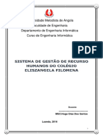 Universidade Metodista de Angola Faculdade de Engenharia Departamento de Engenharia Informática Curso de Engenharia Informática