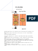 Tvi. Filters.: Diagrams and Photo's by g4wpw