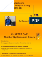 Introduction To Numerical Analysis Using Matlab