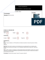 Ficha de Diagnostico y Restauración - Larker