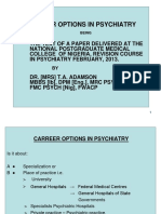 Career Options in Psychiatry-2