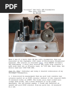 The Scrounger A Ham Radio Transmitter Project