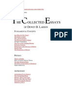 The Collected Essays of Dewey B Larson