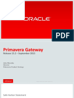 Primavera Gateway 152 Slides